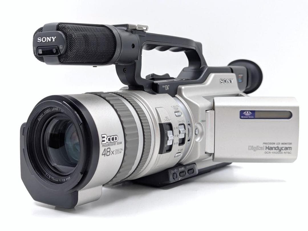 プロ向けモデル！ SONY ビデオカメラ DCR-VX2000