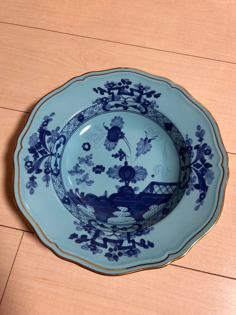 ジノリ　1735 パスタプレート 24CM アザレア