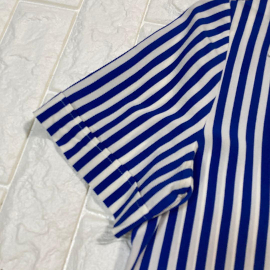 【高級】ラルフローレン　パープルレーベル　オープンカラーシャツ　シルク100%