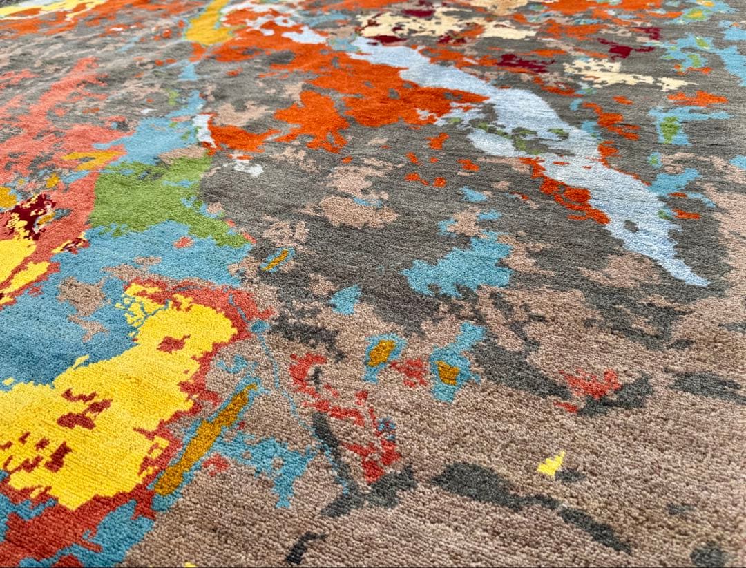 ペルシャ 手織り 絨毯 (!! New modern Style Rug !!)