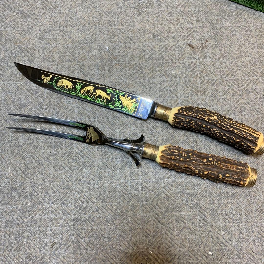 I091\" Feine SOLINGE STAHLWAREN ナイフ フォーク