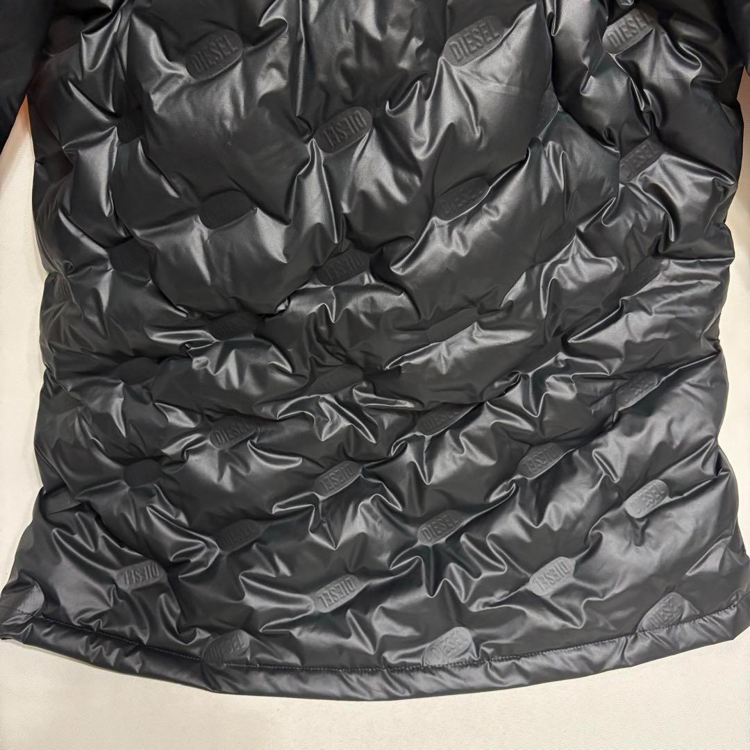 新品未使用 DIESEL ディーゼル ロング丈 ダウンジャケット M