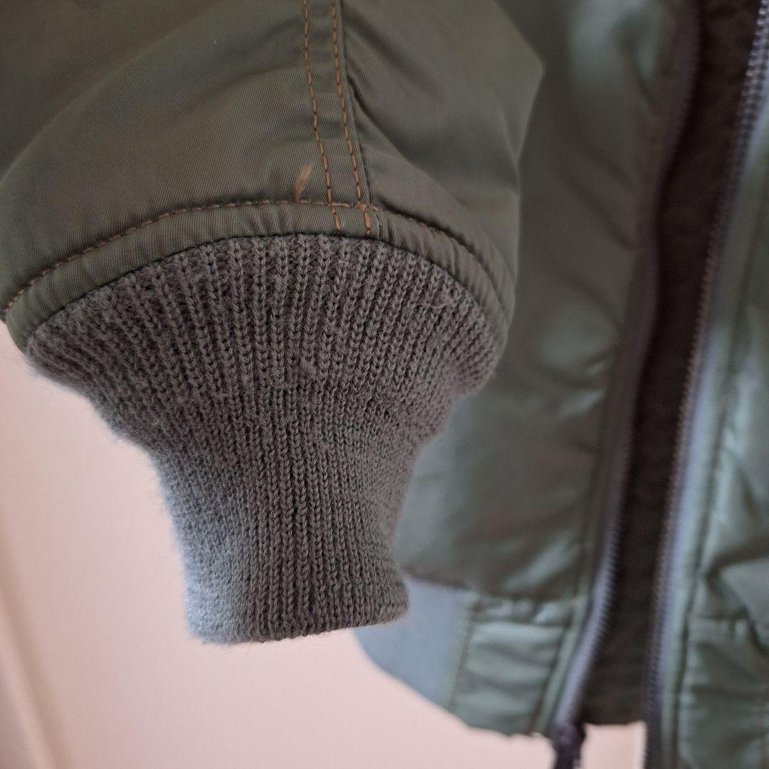 か*！様 AVIREX MA-1 ジャケット オリーブ