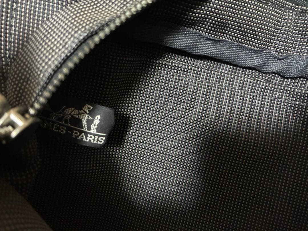 エルメス エールライン　ブラック　ブラウン　PM ハンドバッグ　2点セット