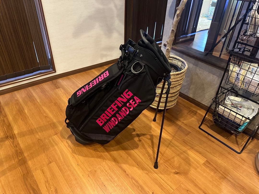 【希少】BRIEFING WIND AND SEA コラボ キャディバッグ