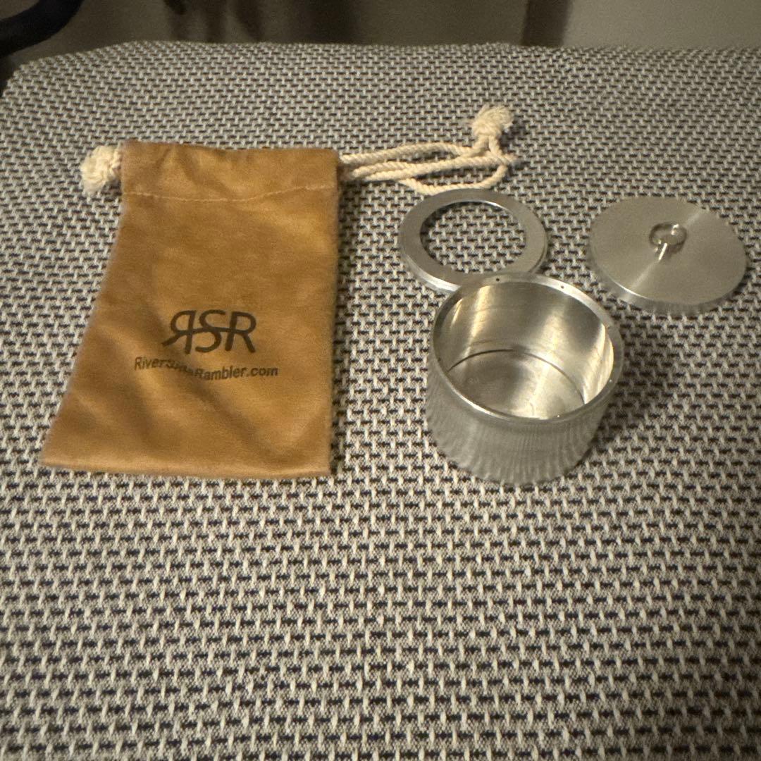 RSR Stove セット　ソロキャンプ用最小アルコールストーブセット