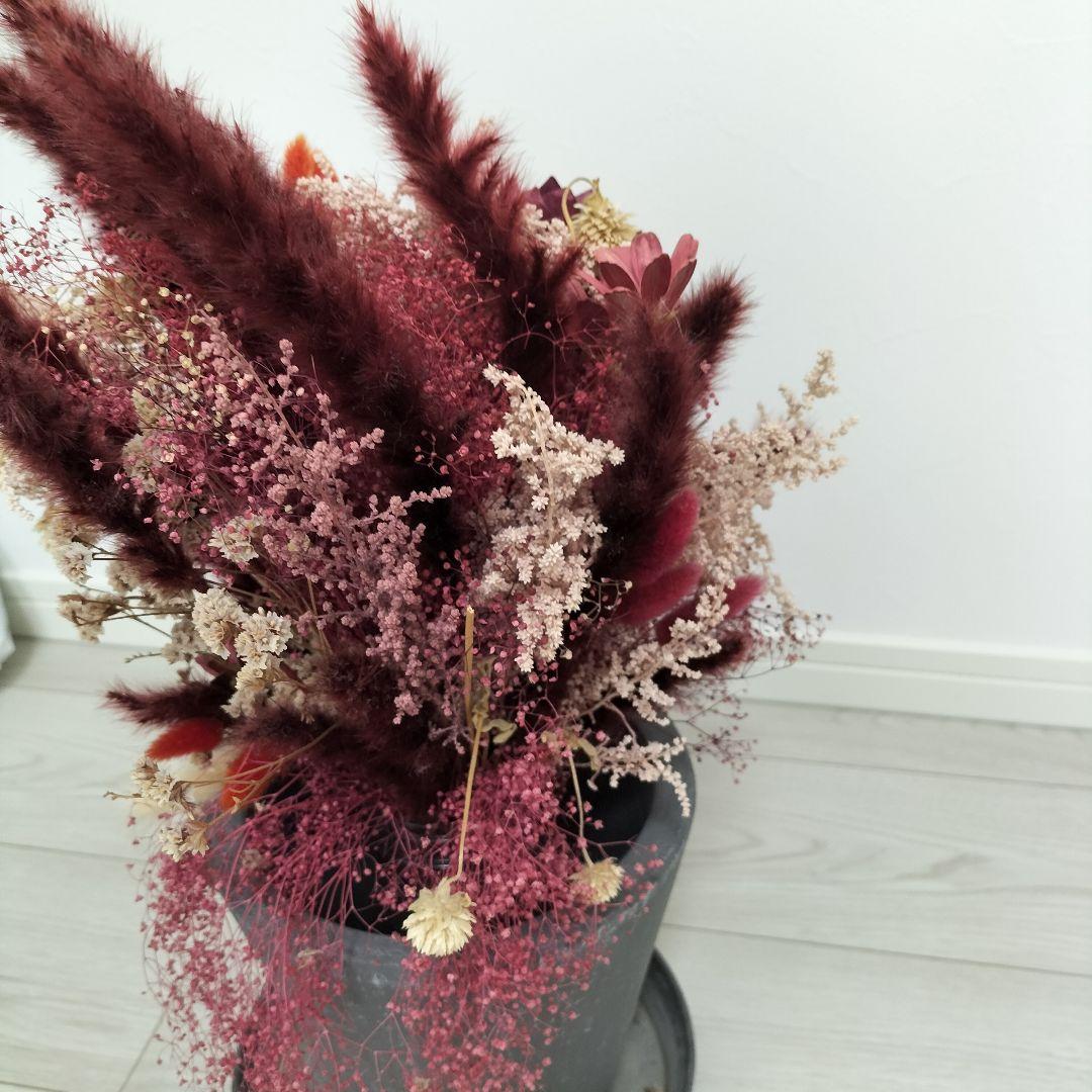 【即購入OK！匿名配送！】ドライフラワー　花瓶　インテリア　装飾　置き物