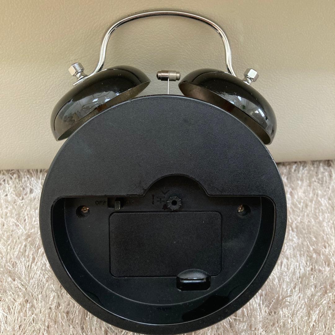 ディズニータイム 目覚まし時計　昭和レトロ　ミッキーマウス時計　日本製