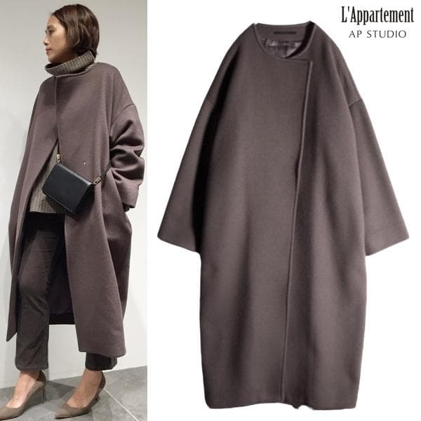 アパルトモン AP STUDIO Oversized Lamb Coat
