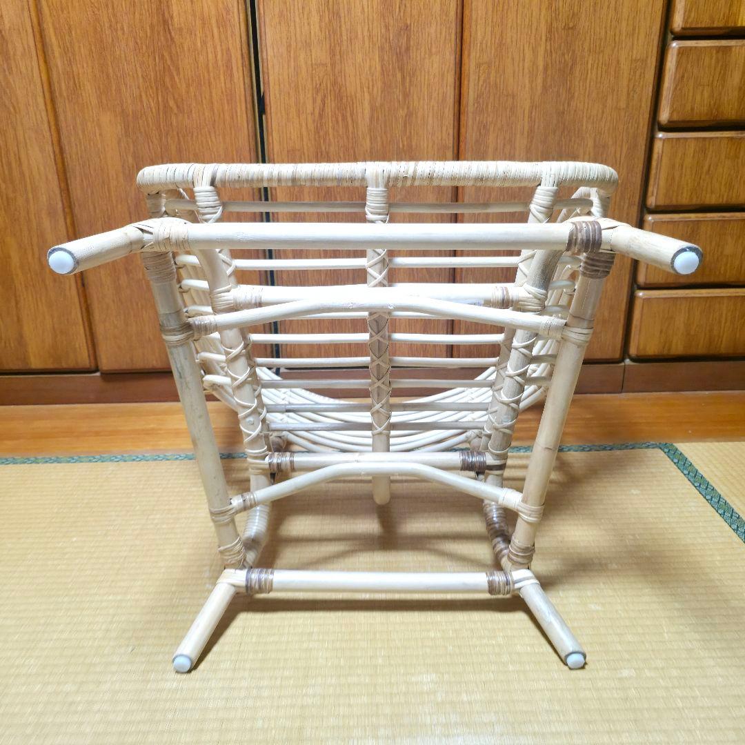 【244】イケア IKEA ラタンチェア　ブスクボー BUSKBO 【匿名配送】