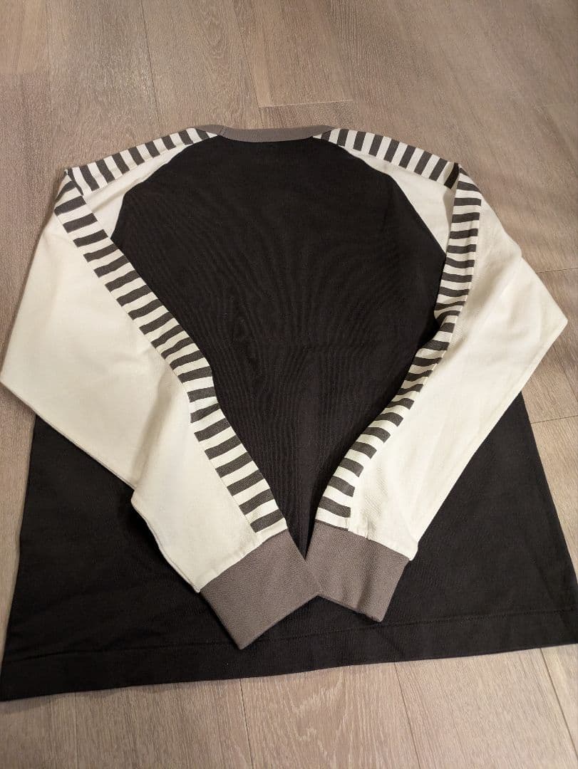 HUMAN MADE 袖ストライプ長袖カットソー M