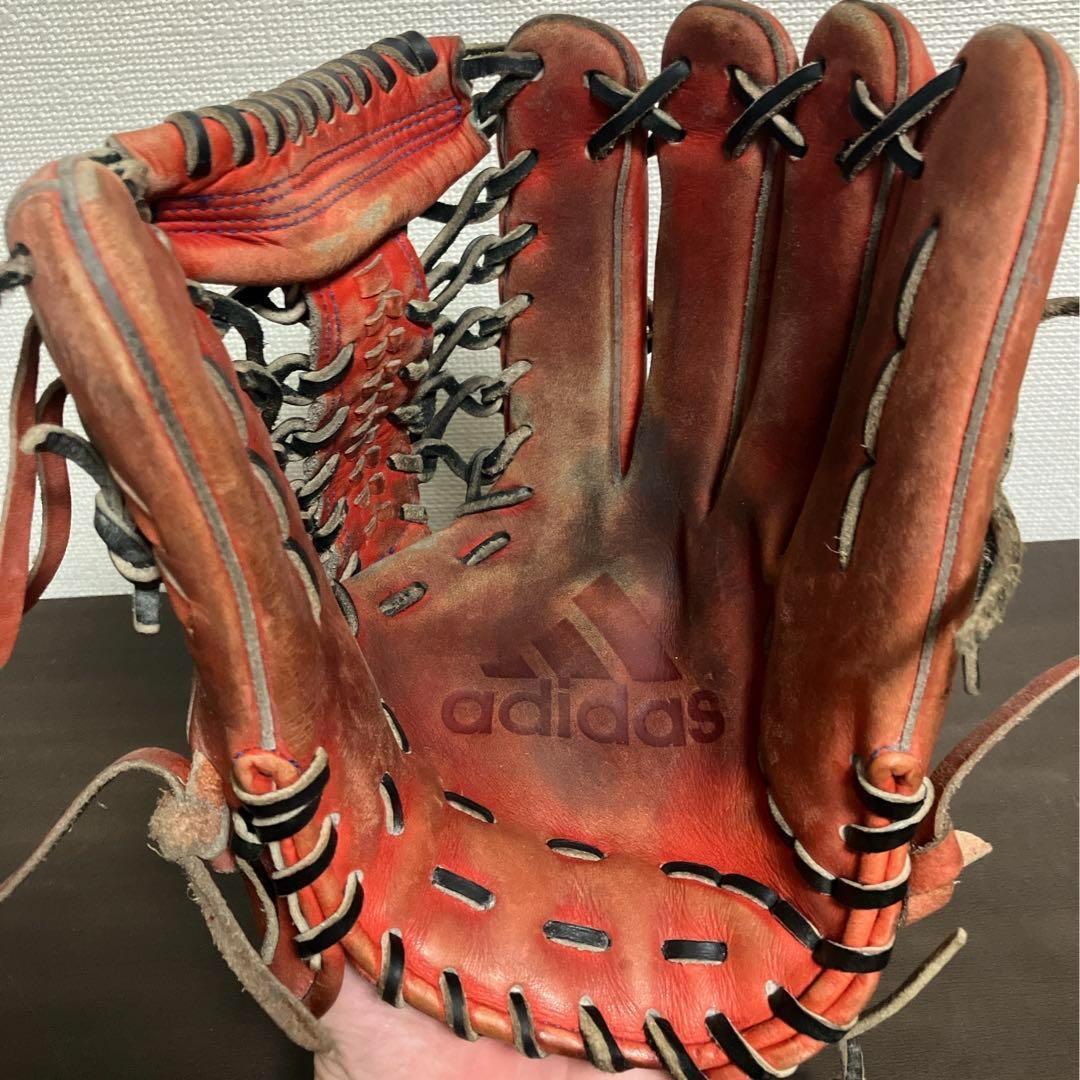 adidas 硬式用グローブ　西川遥輝モデル　赤