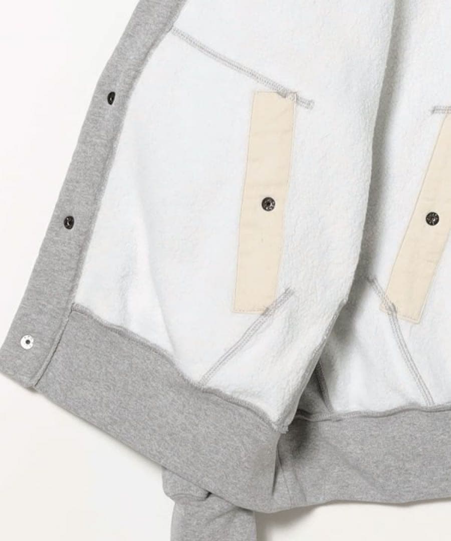 BEAMS PLUS別注 PEG/スウェットカーディガン エンジニアドガーメンツ