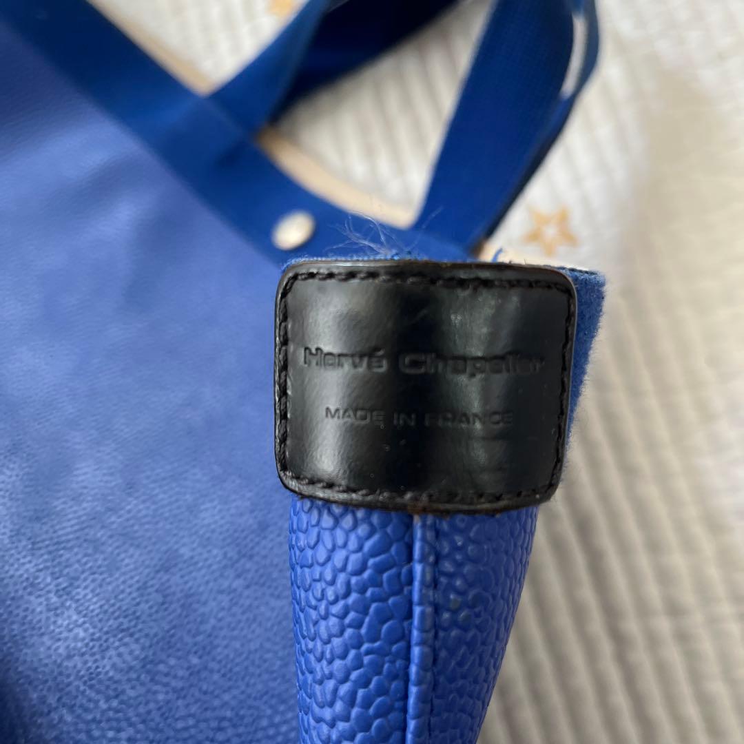 エルベシャプリエ　青 トートバッグ