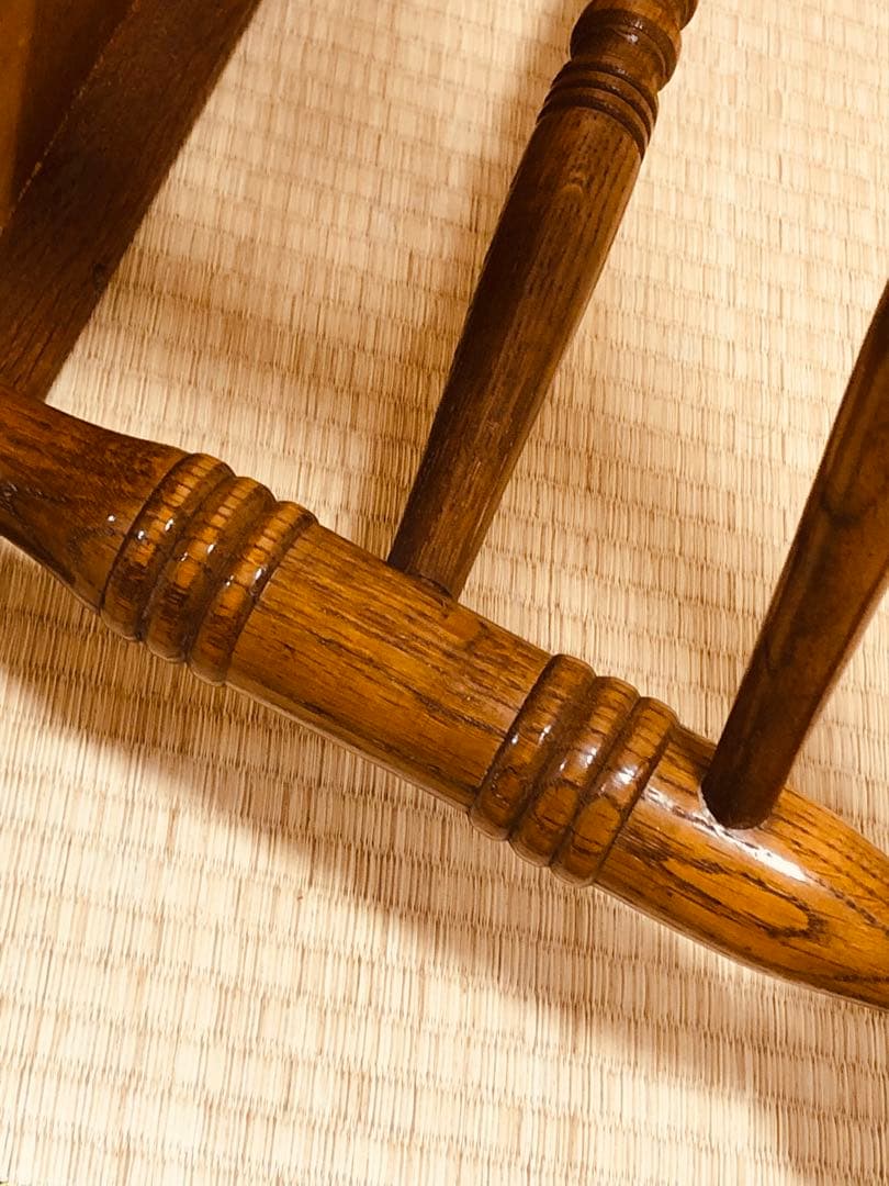 柏木工のロッキングチェア 古いです キズ スレありますが艶と味あります