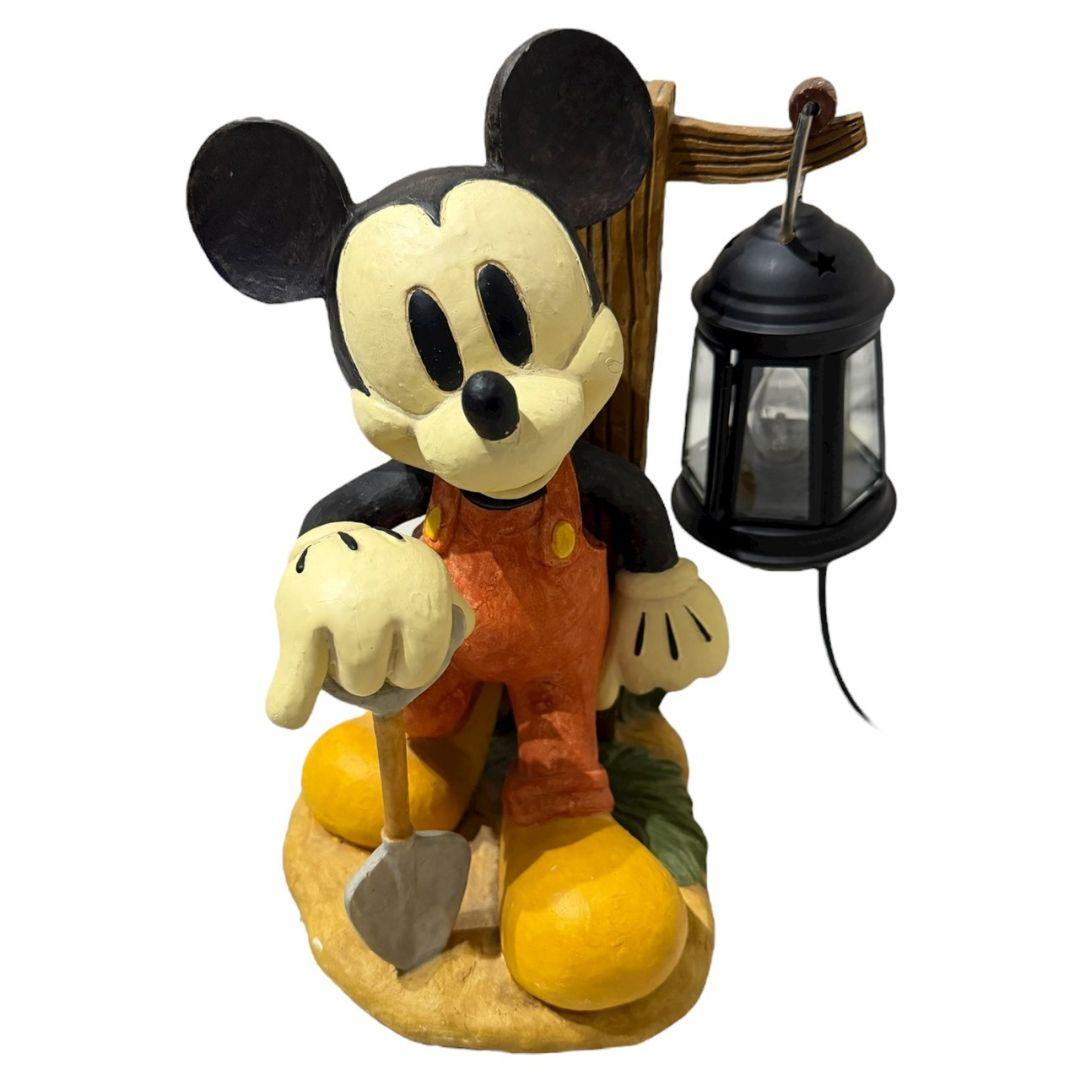 【希少・廃盤品】Disney ミッキーマウス　テーブルランプ SETOCRAFT