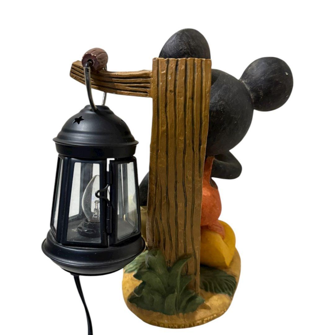 【希少・廃盤品】Disney ミッキーマウス　テーブルランプ SETOCRAFT