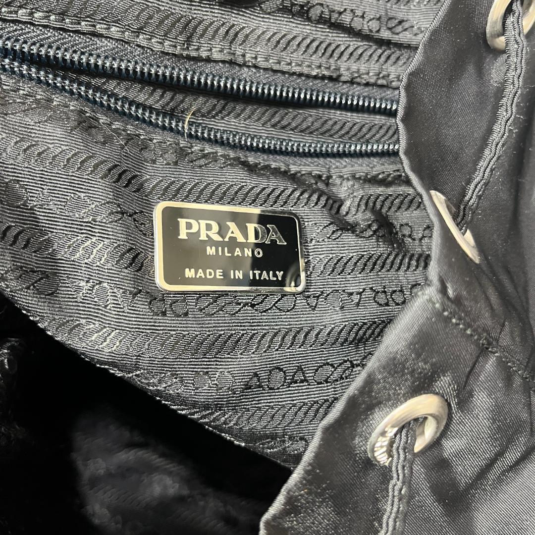 [大人気]　プラダ　ＰＲＡＤＡ　バックパック　リュック　三角ロゴ　ナイロン