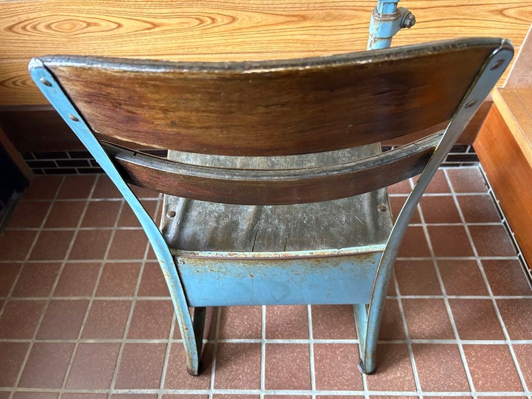 タイムセール‼️ アンティーク　学校　机　椅子　希少　レトロ　アメリカンカントリー