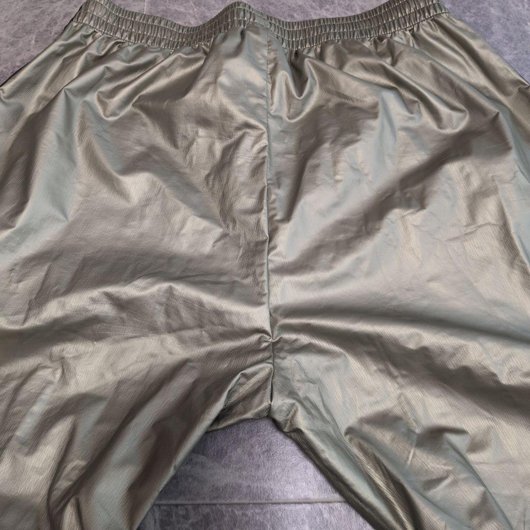 【未使用級】アディダス ジャージ 上下 セットアップ メタリック L 3本ライン