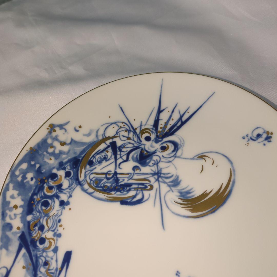 Meissen 2000年 マイセン干支プレート チューバを吹く陽気なドラゴン