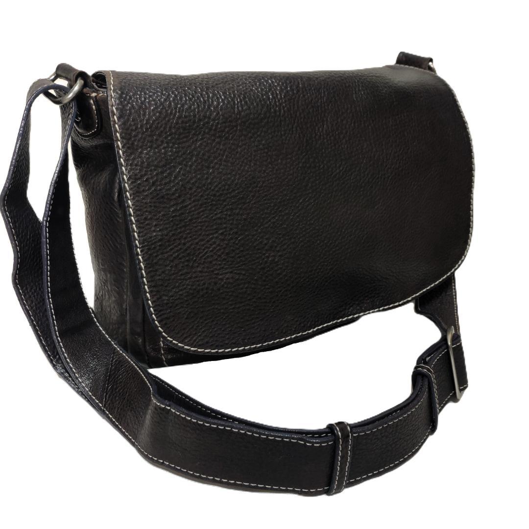 土屋鞄 ショルダー メッセンジャー バッグ トーンオイルヌメ 斜め掛け レザー