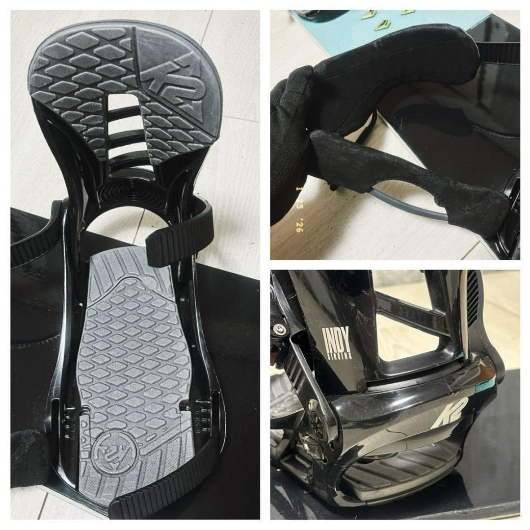 【良品】BURTON × K2 スノボ3点セット 151㎝ MOTO 26.0㎝