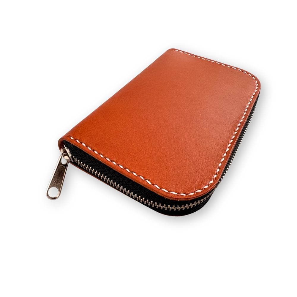 ★受注生産★ 渓流ルアーワレット　ブラウン　本革　トラウト　レザークラフト