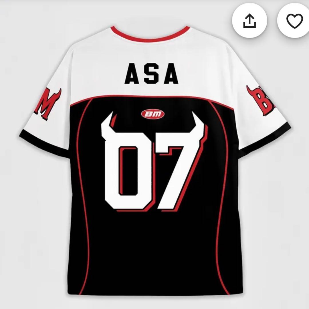 ヘ*グ様 【新品】BABYMONSTER ベビモン Tシャツ Lサイズ アサ A