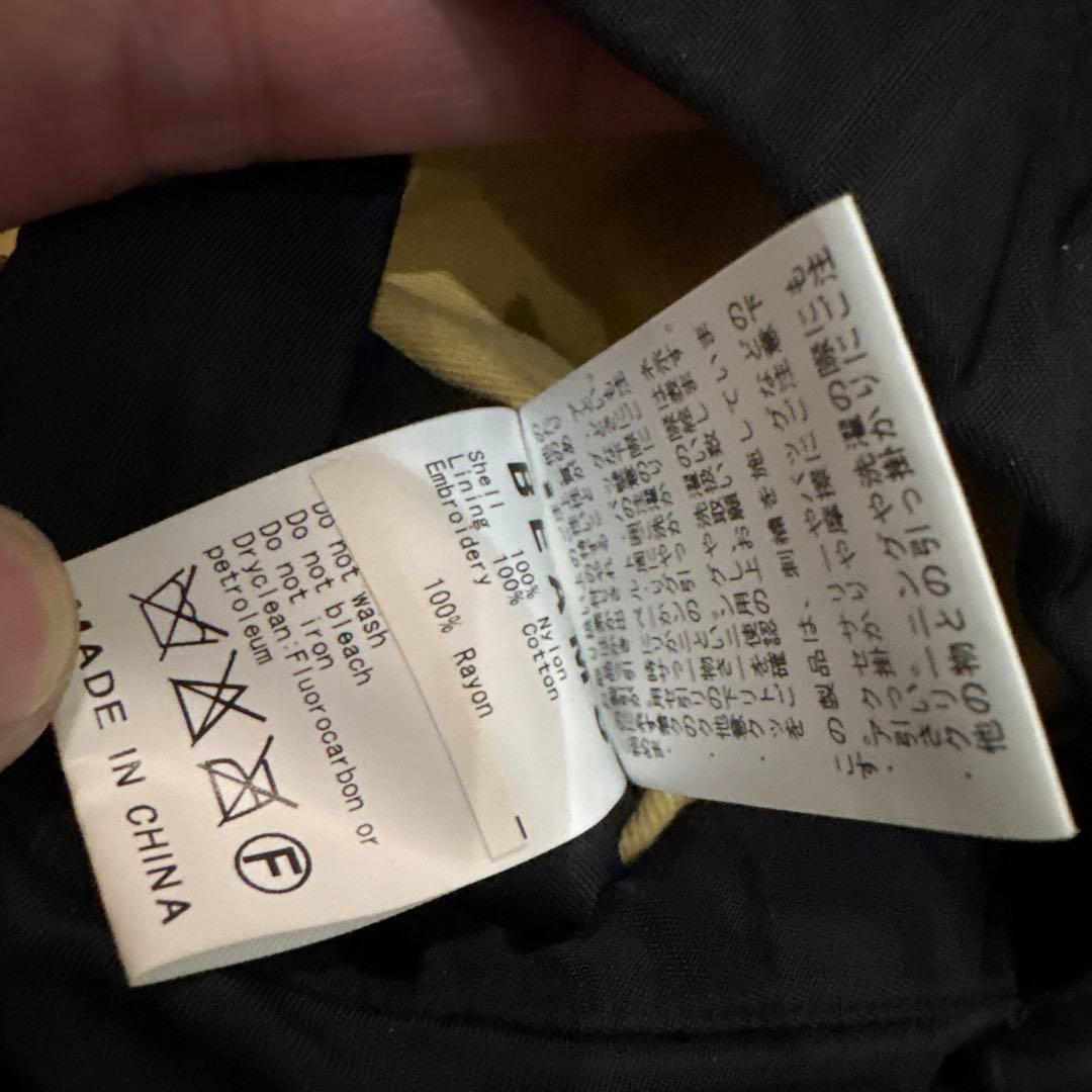 送料込み！BEAMS 東洋 ベトジャン コーチジャケット 刺繍 サイズM