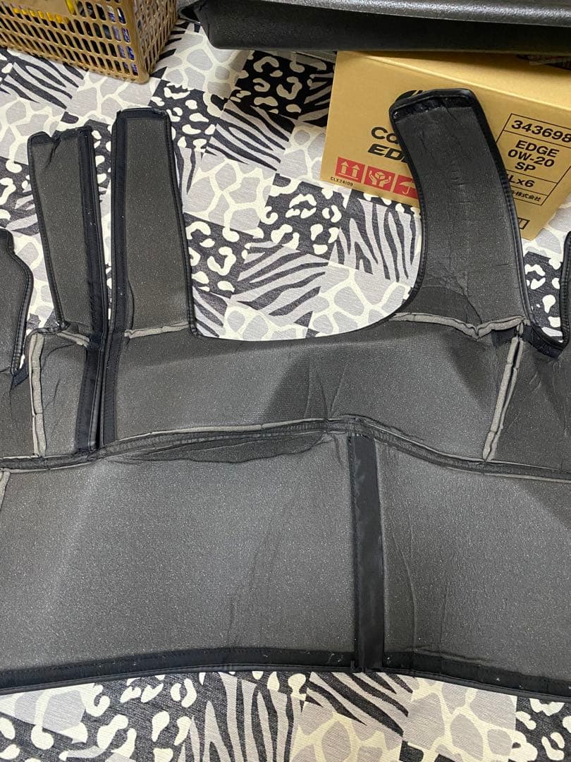 佐々木様エンジンカバー、ステップマットセット