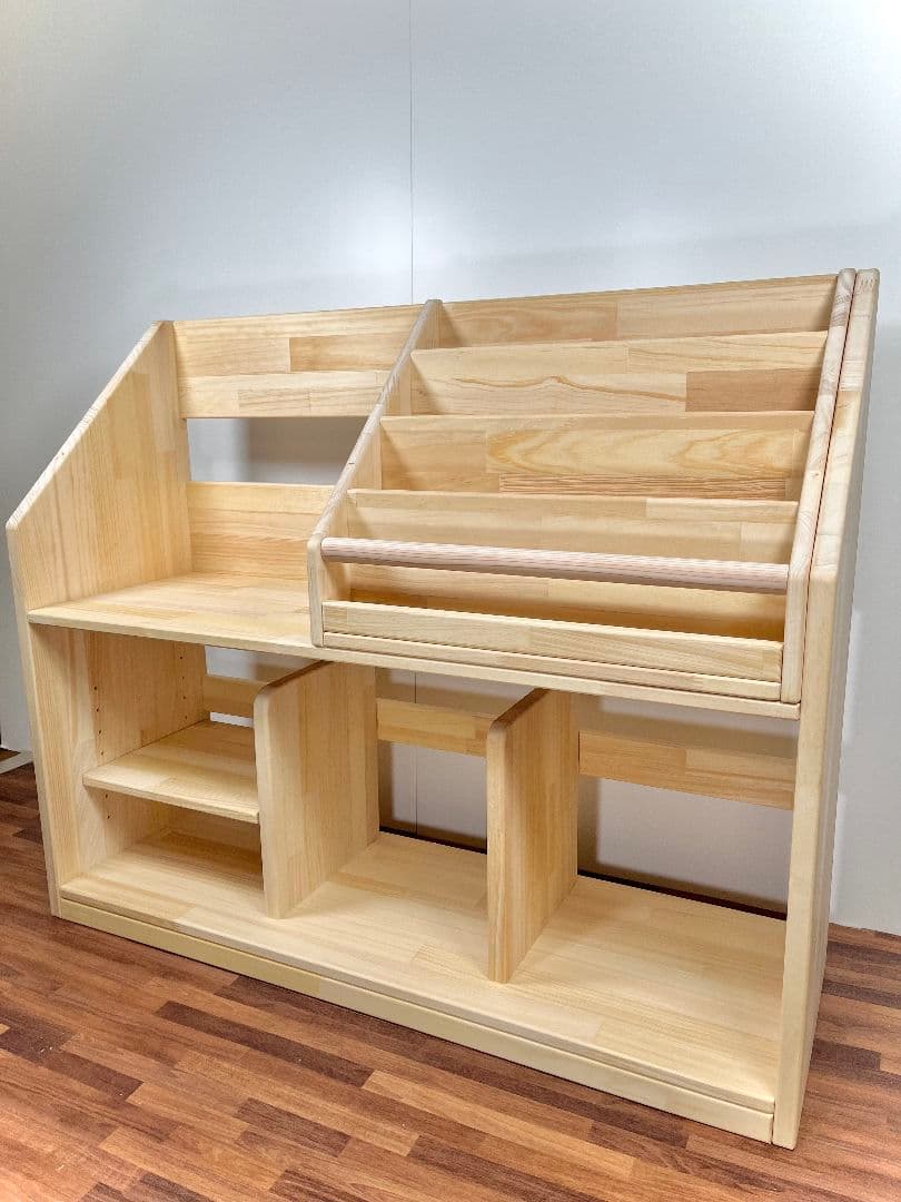 絵本棚　絵本棚部分取り外しタイプ　60日発送