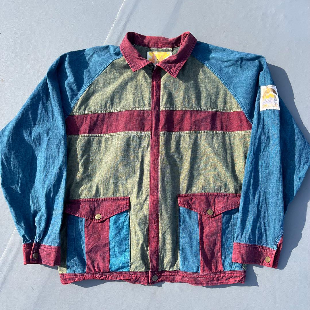 ひ*ぴ様 90s O'NEILL ジップアップブルゾン オメプリ ウエスタンデザ