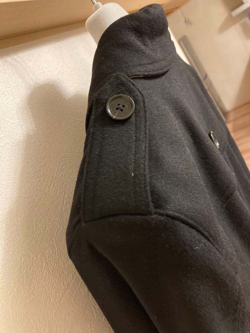 新品未使用　BURBERRY BLUE LABEL ウールトレンチコートブラック