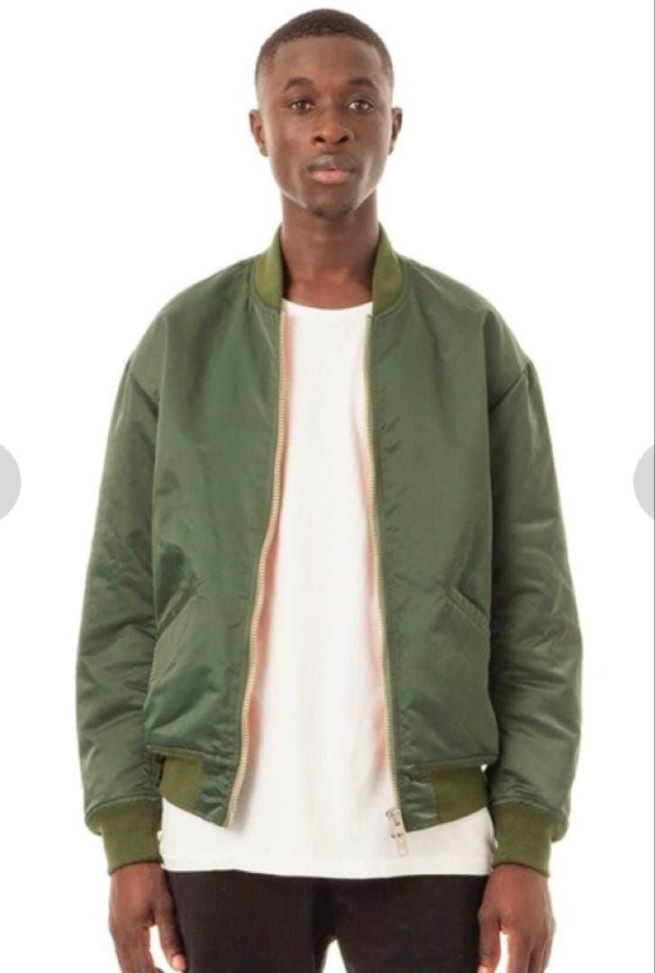 SANDINISTA サンディニスタリフレクターMA-1ジャケット ブルゾン