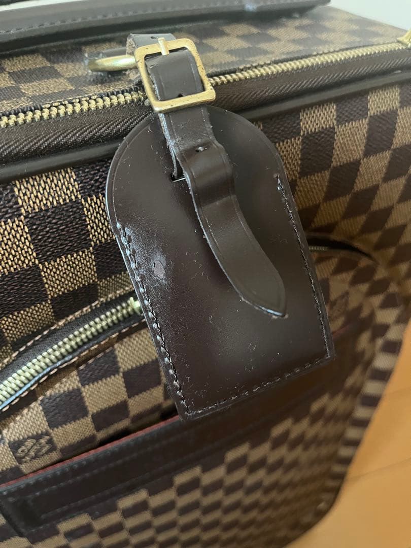 なみ 美品　ルイヴィトン　ダミエ　 ペガス55 キャリーバッグ