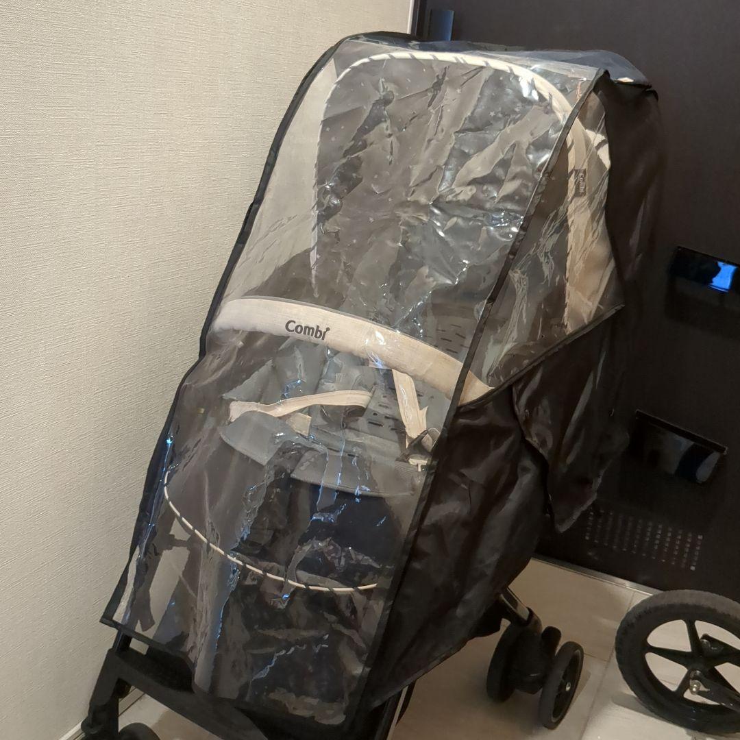 Combi ベビーカー スゴカルα　4キャス　エッグショック【レインカバー付属】