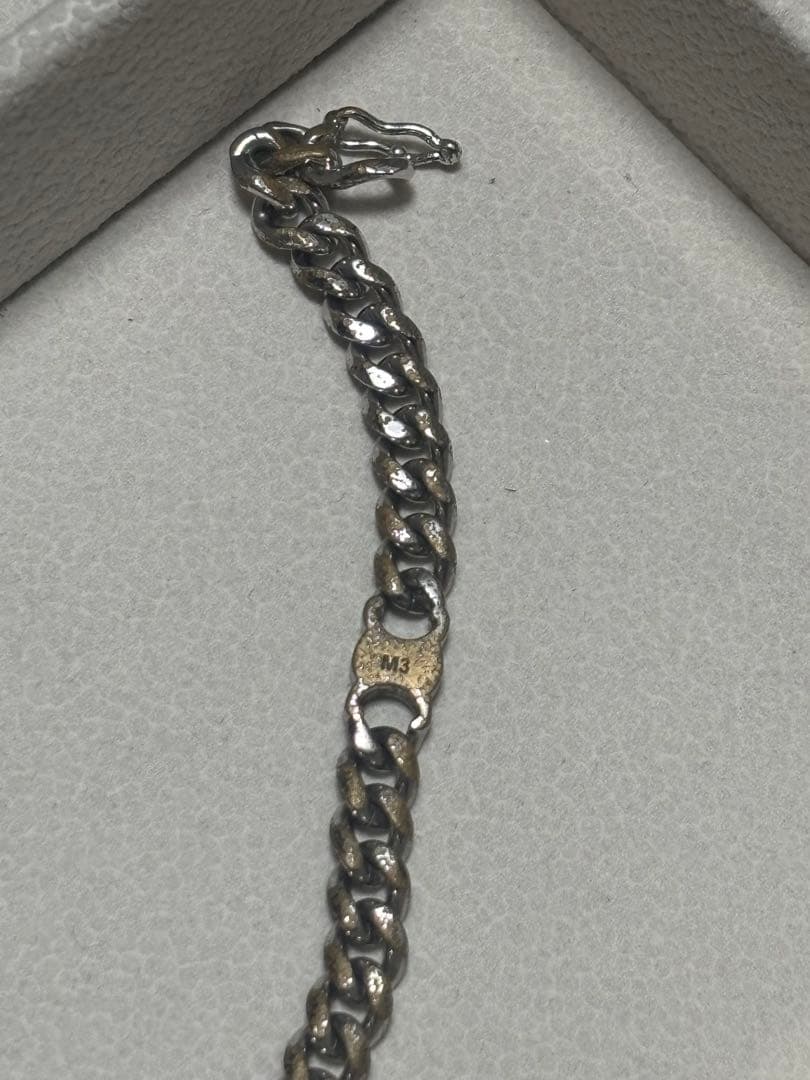 CELINE シルバー チェーンブレスレット