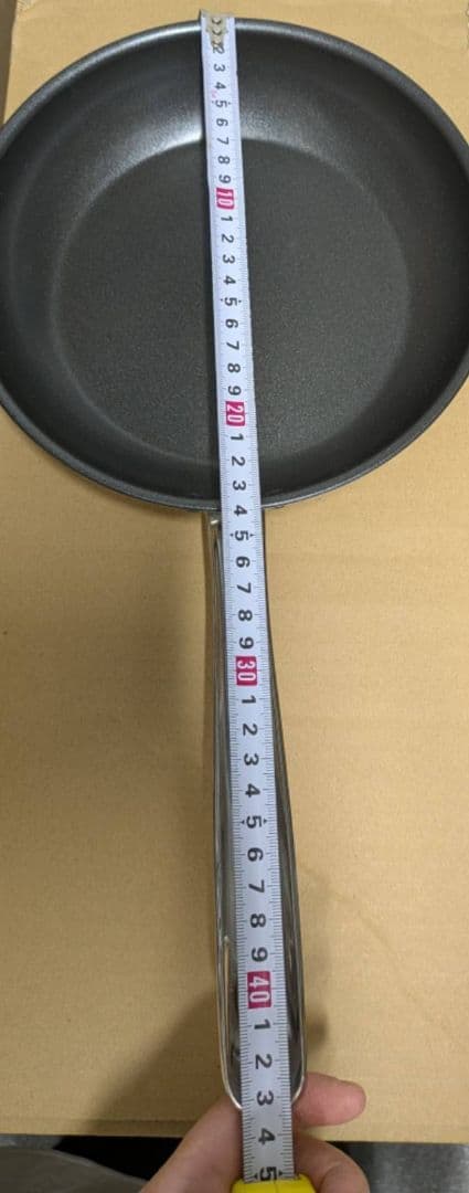 ステンレス製ハンドル フライパン 24cm