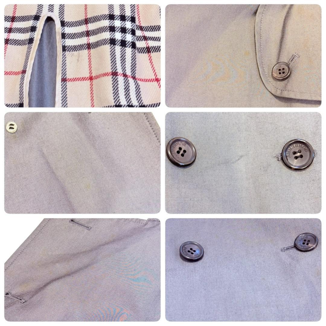 BURBERRY LONDON 大きいサイズ 腰ベルト 2Way トレンチコート