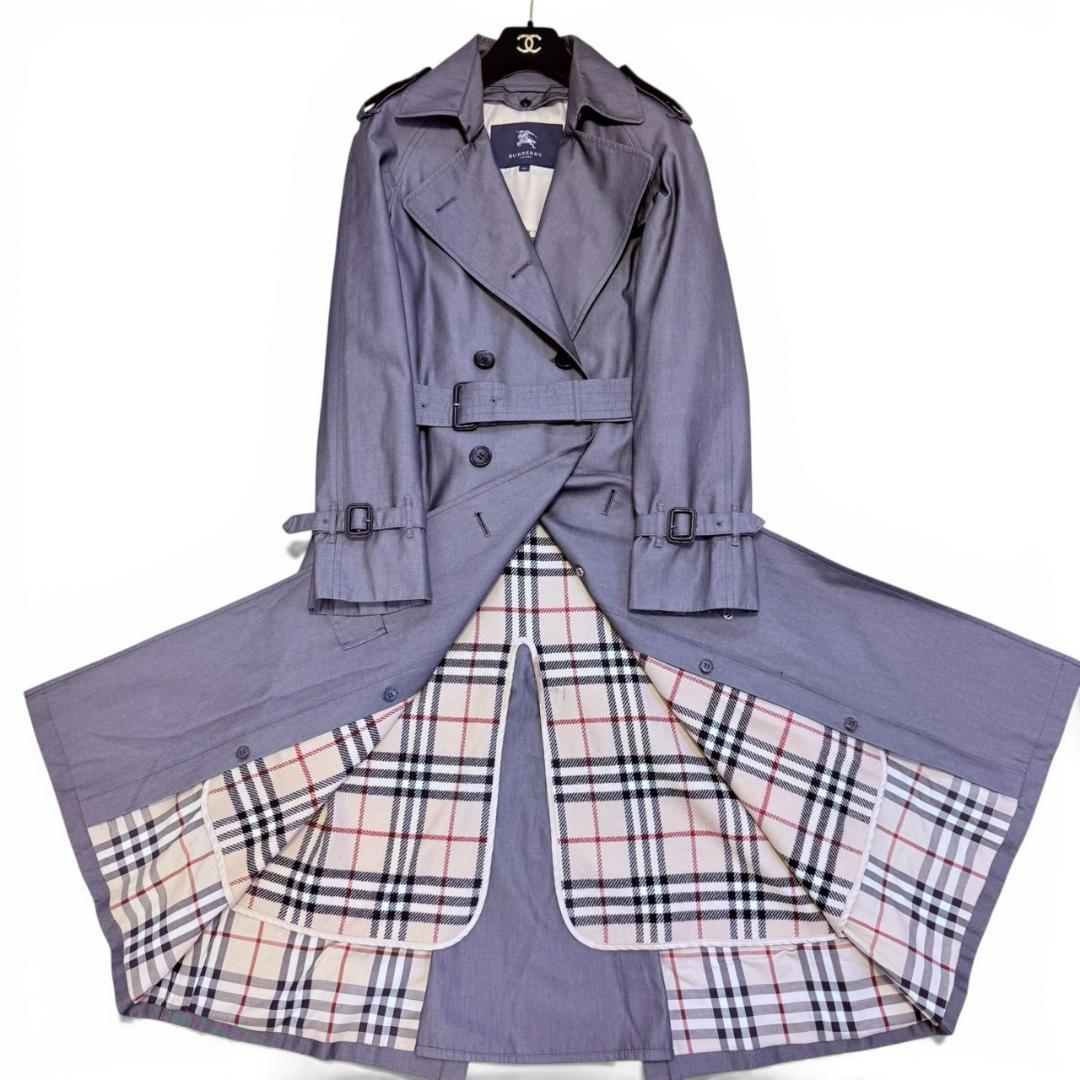 BURBERRY LONDON 大きいサイズ 腰ベルト 2Way トレンチコート