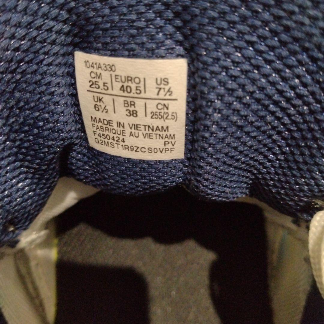 asics テニスシューズ ホワイト/ブルー