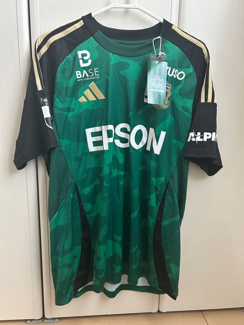 未使用!!松本山雅ユニフォーム Santana 47 サイン入り