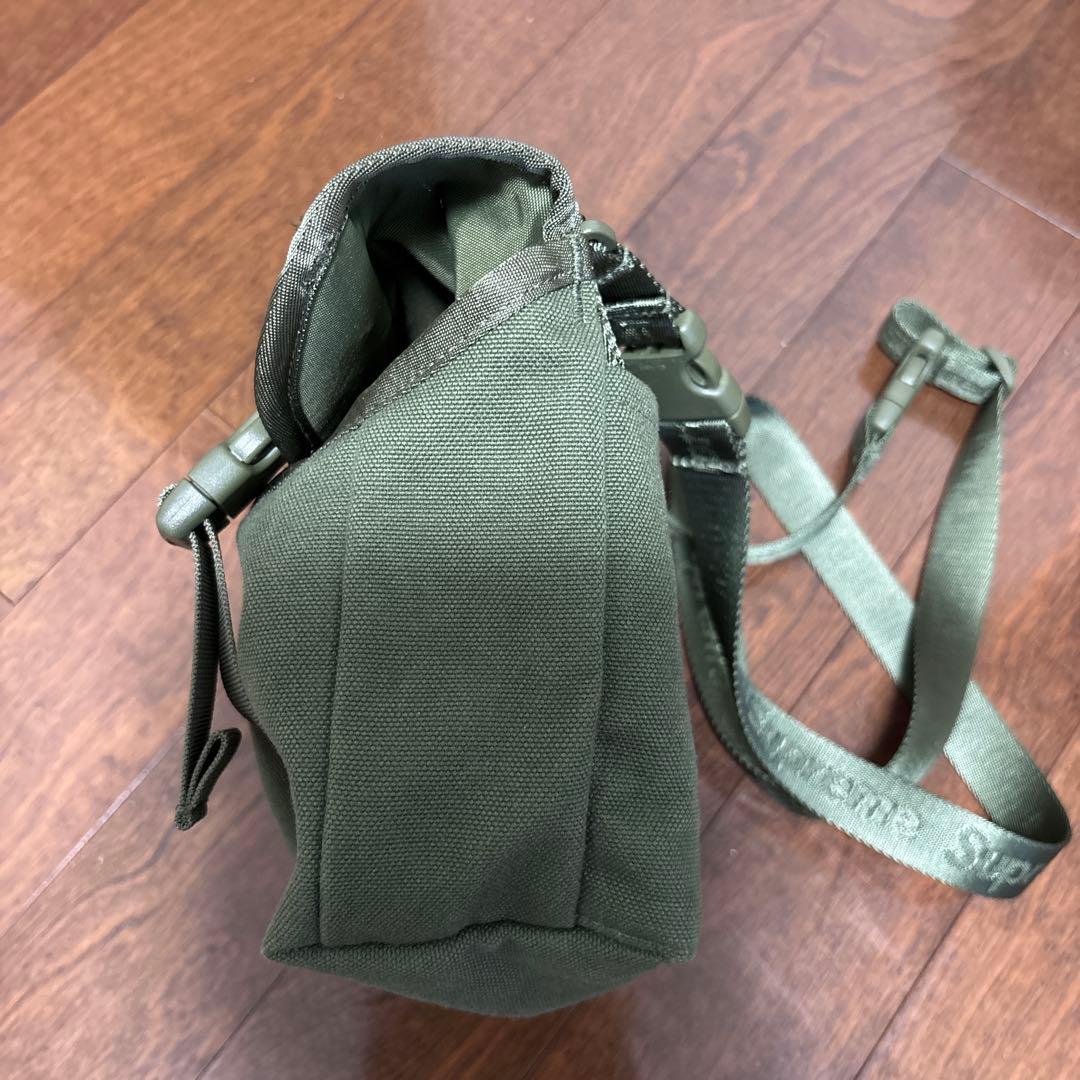 supreme ミニメッセンジャーバッグ オリーブ　ショルダーバッグ