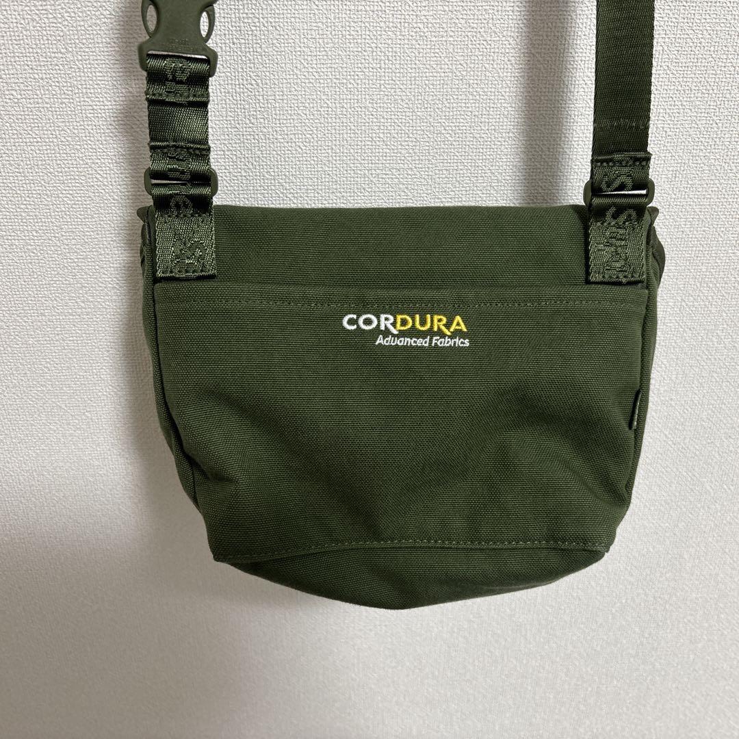 supreme ミニメッセンジャーバッグ オリーブ　ショルダーバッグ