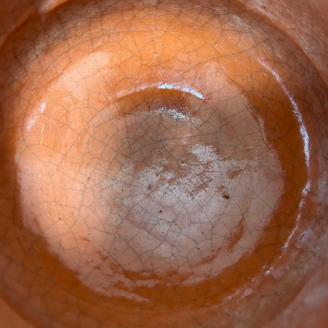 大徳寺　香林箱「洗心」赤茶碗