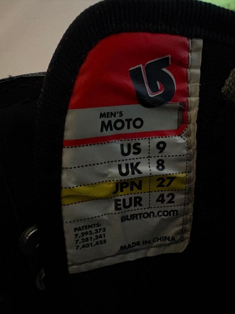 BURTON MOTOスノーボードブーツ メンズ