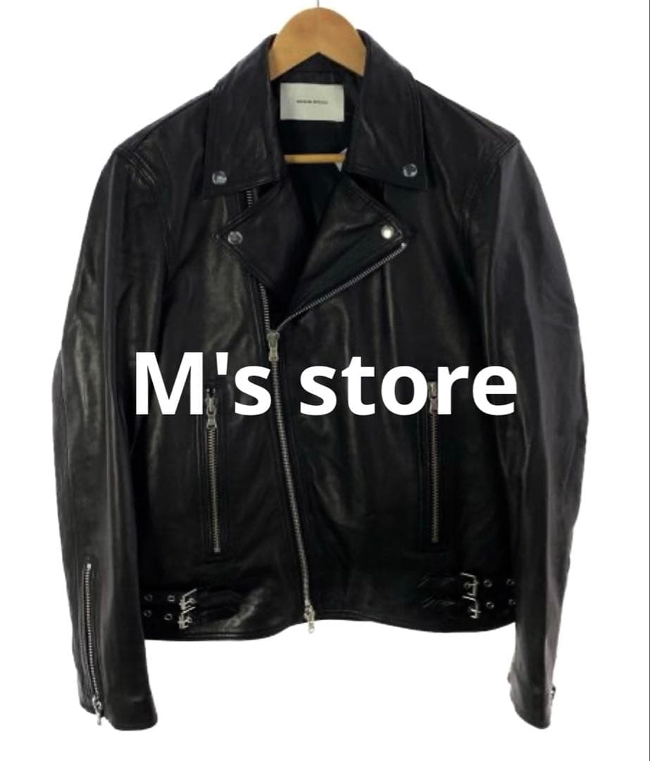 ドレスフィットシープレザーダブルライダースジャケットMAISON SPECIAL