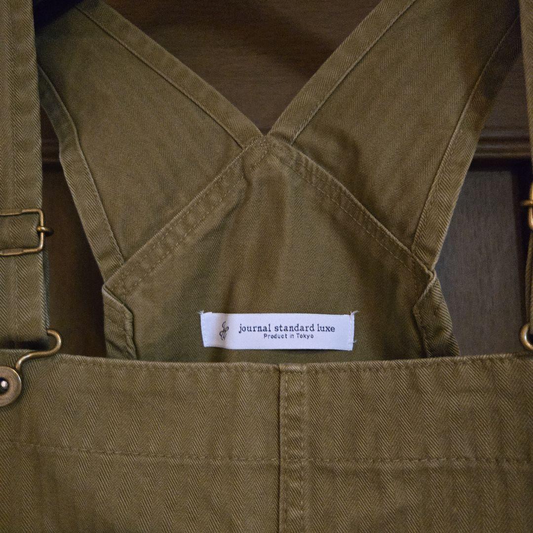 journal standard luxeヴィンテージヘリンボンオーバーオール