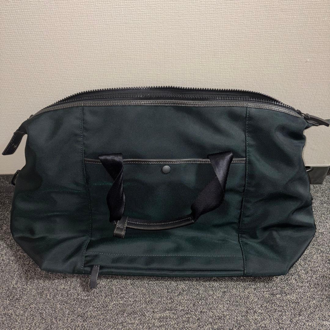 ポールスミス　ボストンバッグ(グリーン)